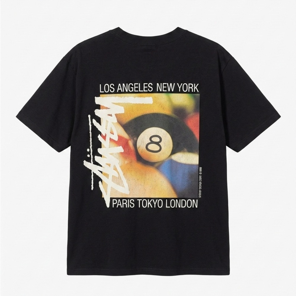 Stussy Graphic 8 Ball t-shirt Men’s XL